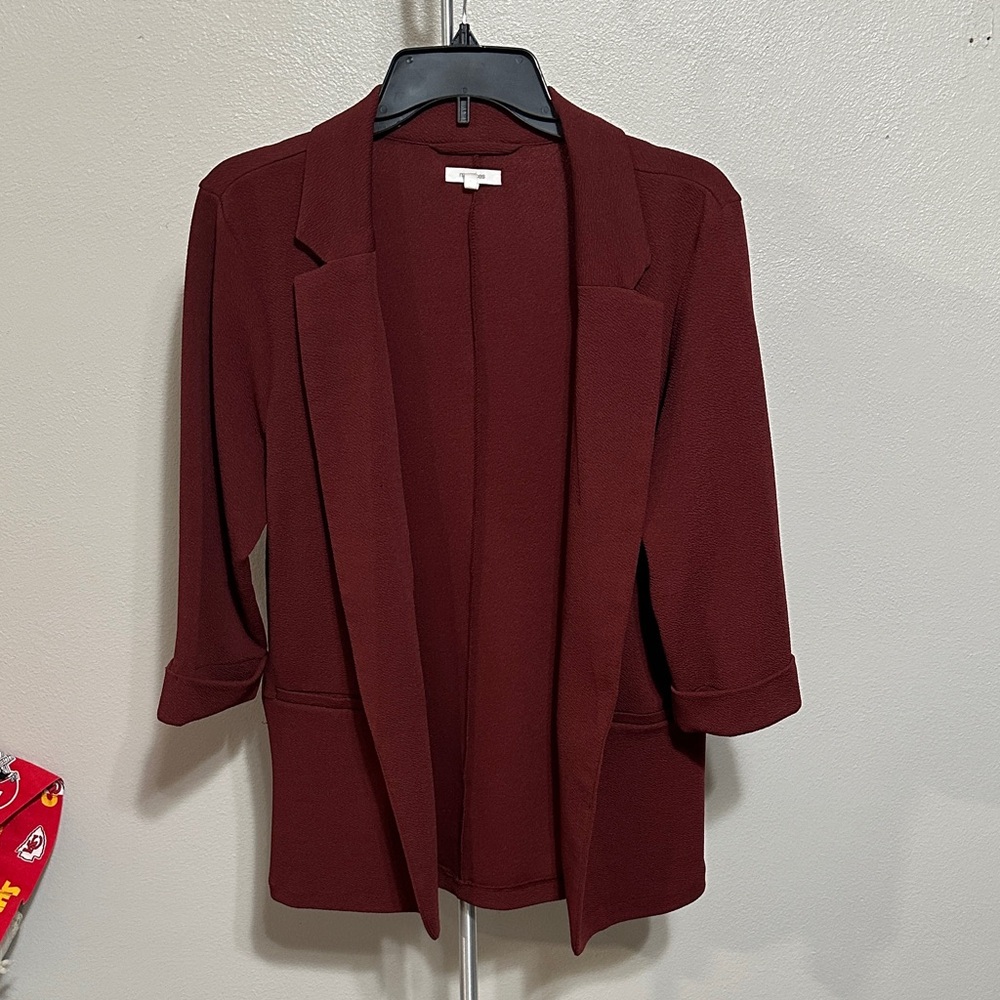 Maurices Deep Red Blazer
